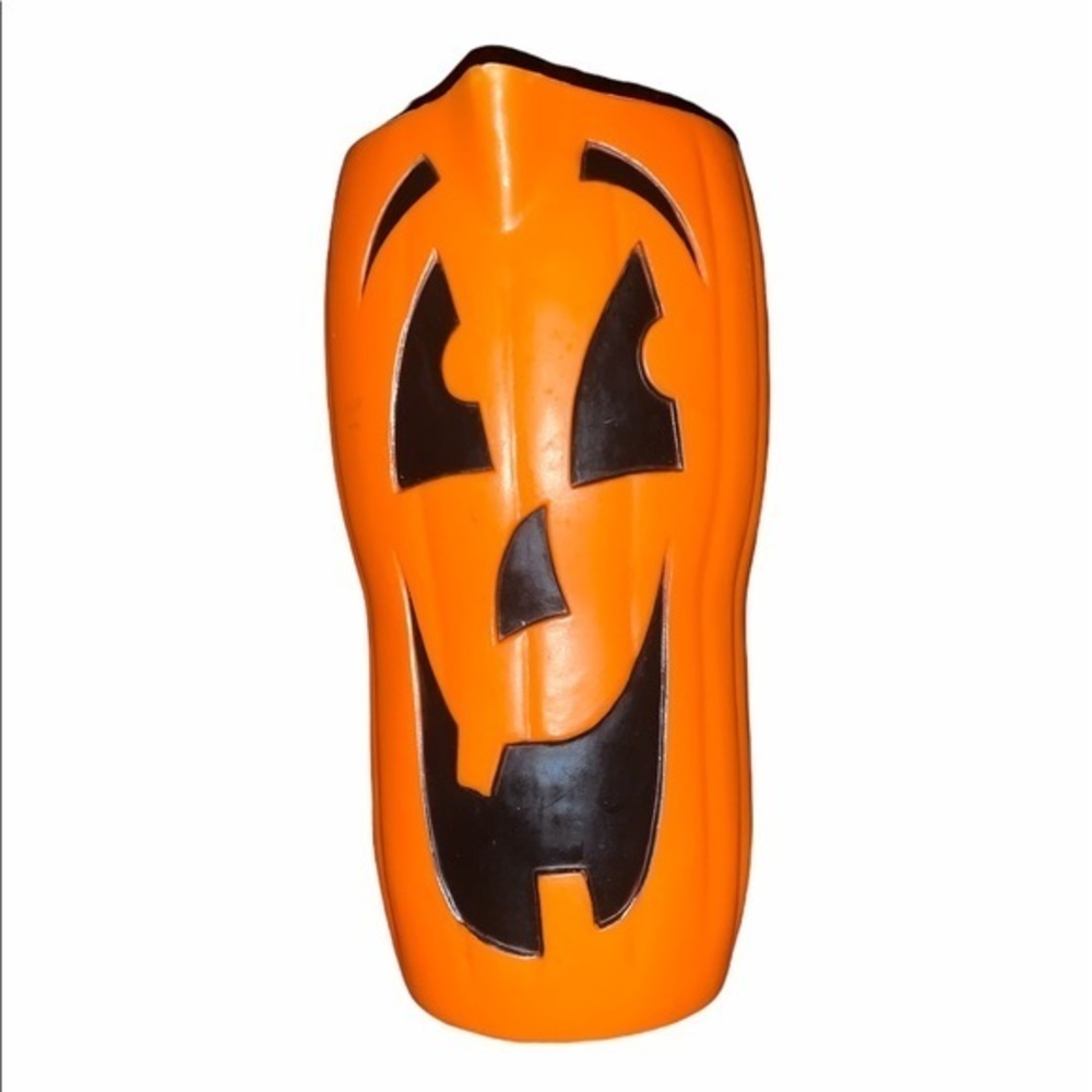 Vintage plastic pumpkin pitcher